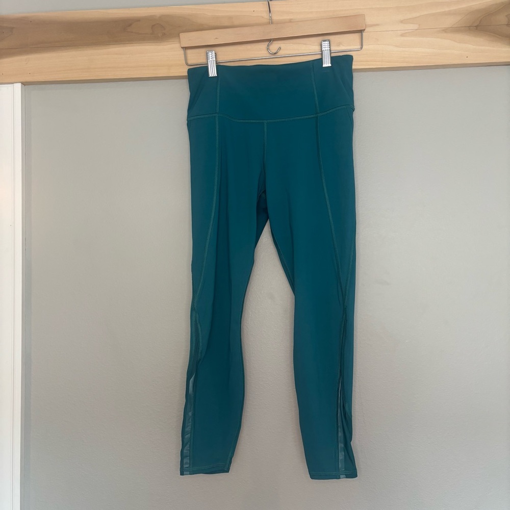 Athleta‎ Teal 7/8 Tights